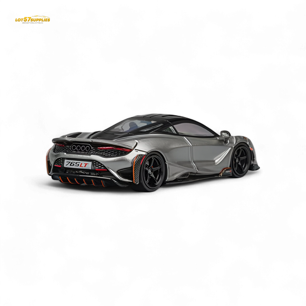 (Pre-Order) CM Model McLaren 765LT - Silver Gray 1:64 (ONLINE ORDER ONLY)