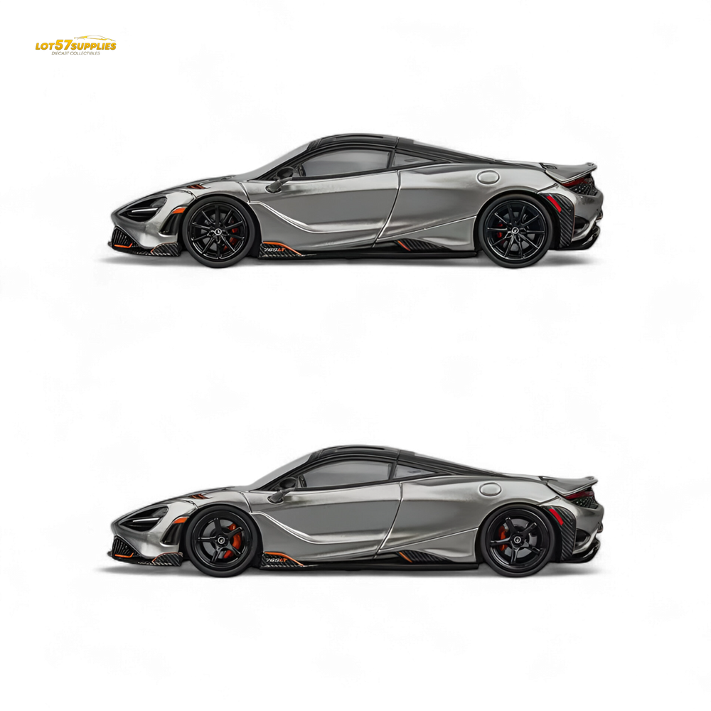(Pre-Order) CM Model McLaren 765LT - Silver Gray 1:64 (ONLINE ORDER ONLY)
