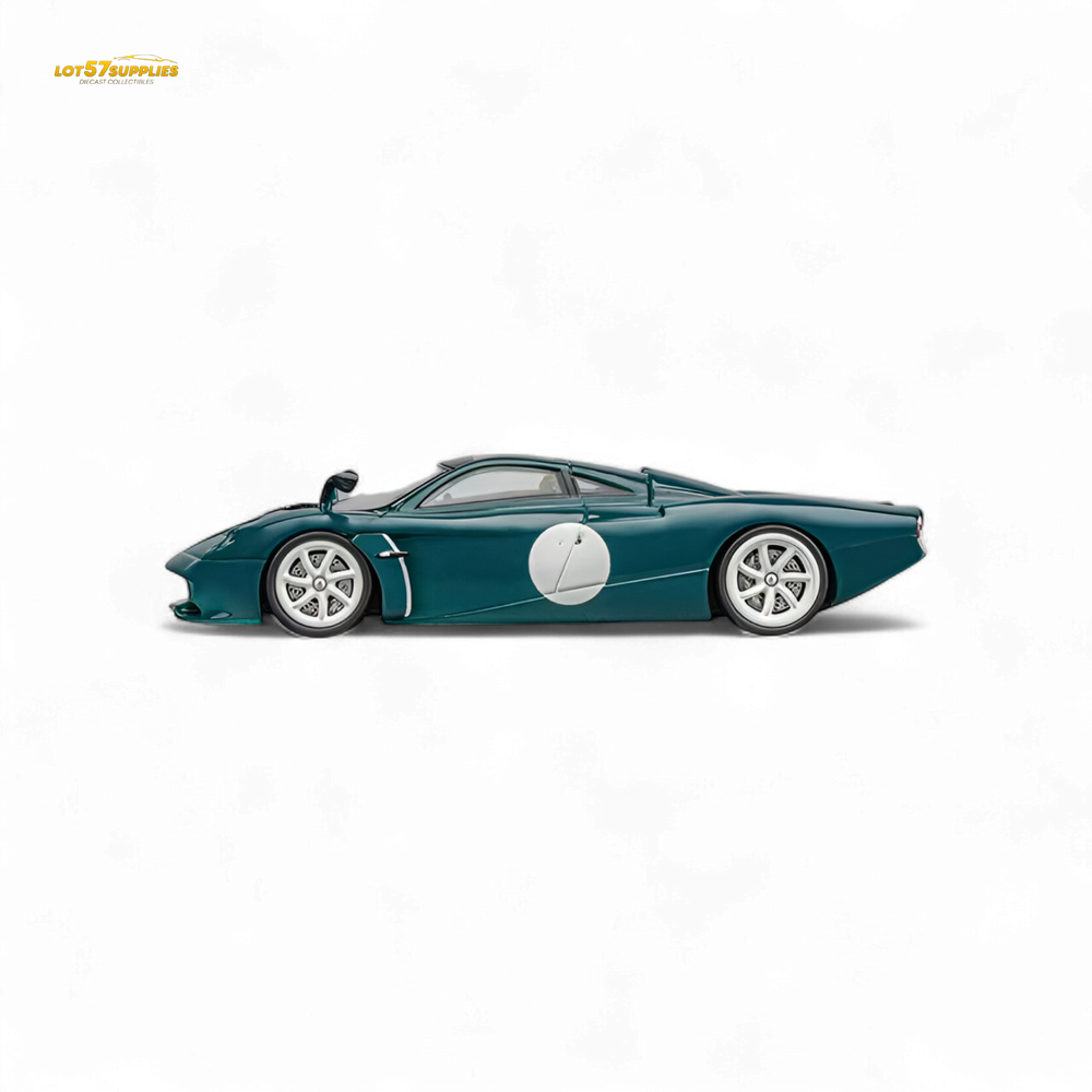 (Pre-Order) CM Model Pagani Codalunga - Green 1:64 (ONLINE ORDER ONLY)