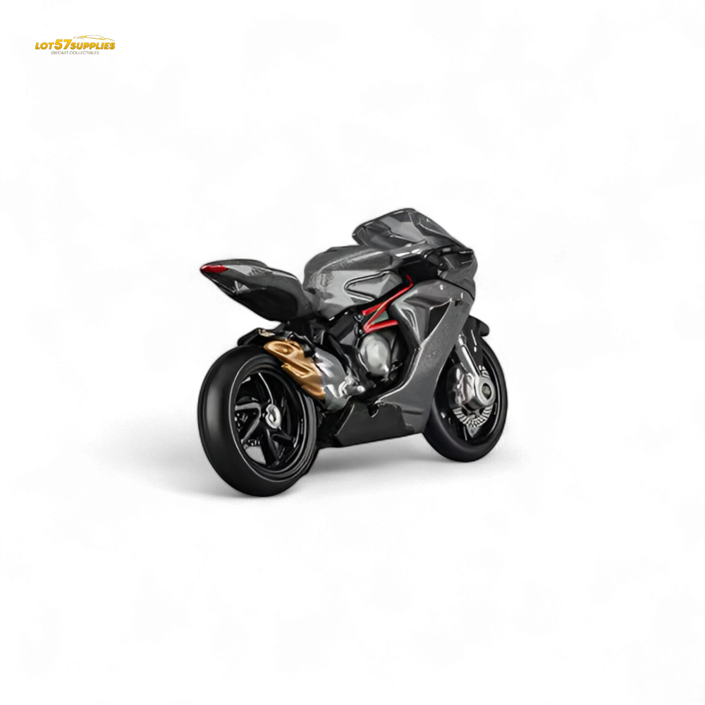 (Pre-Order) CM Model MV Agusta F3 Rosso - Metallic Gray 1:64 (ONLINE ORDER ONLY)