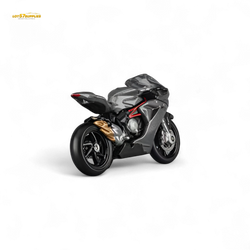 (Pre-Order) CM Model MV Agusta F3 Rosso - Metallic Gray 1:64 (ONLINE ORDER ONLY)