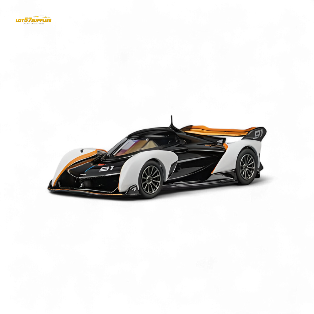 (Pre-Order) CM Model McLaren Solus GT - Black White 1:64 (ONLINE ORDER ONLY)