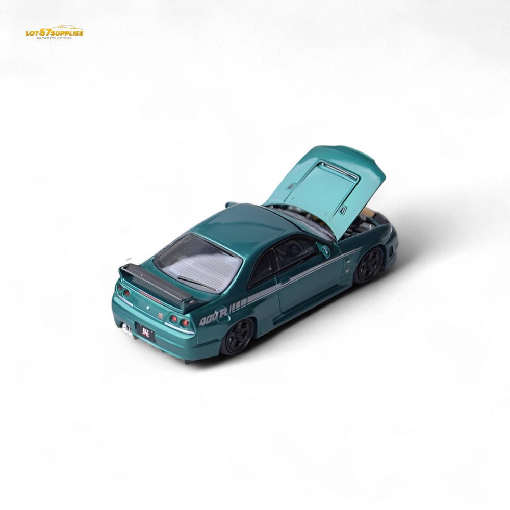 (Pre-Order) Focal Horizon Nissan Skyline GT-R R33 Nismo 400R Version - Champion Green 1:64 (ONLINE ORDER ONLY)