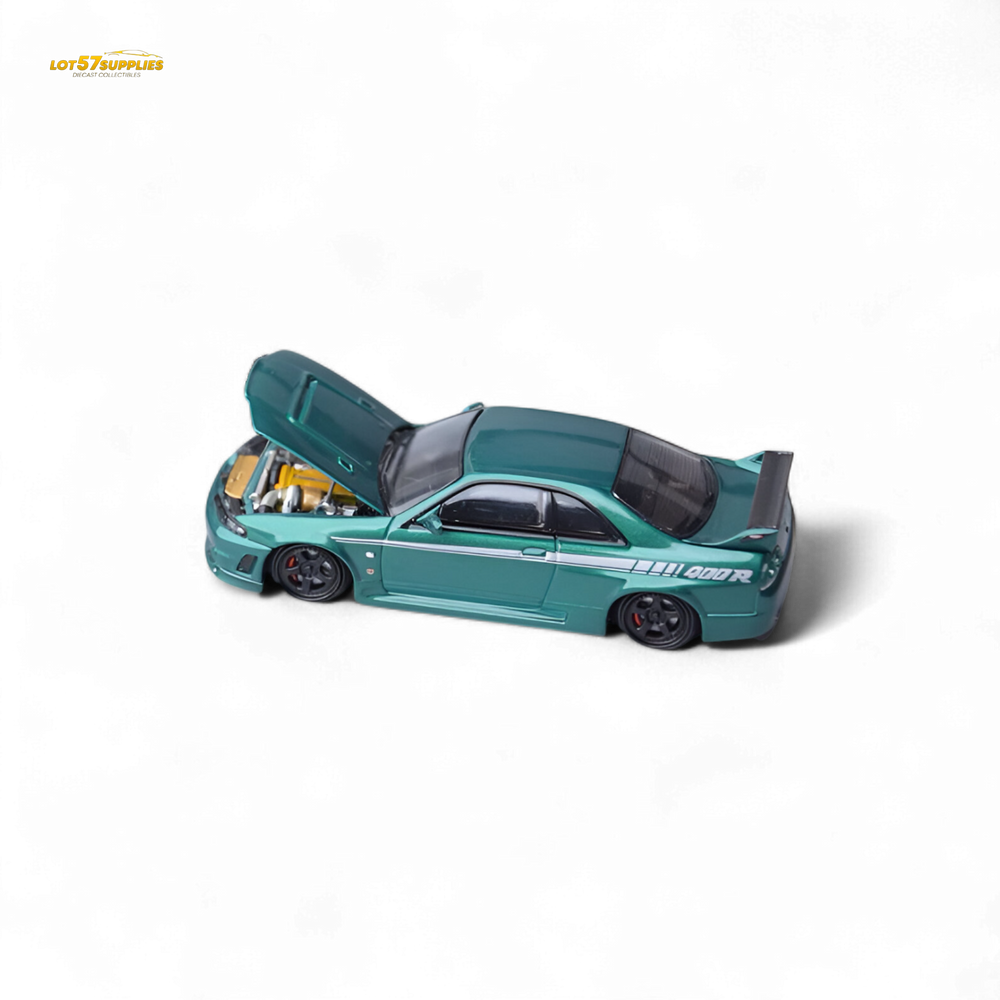 (Pre-Order) Focal Horizon Nissan Skyline GT-R R33 Nismo 400R Version - Champion Green 1:64 (ONLINE ORDER ONLY)