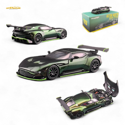 Fine Works64 Aston Martin Vulcan - Chameleon Green (2025 Foshan Convention and Exhibition) 1:64 (ONLINE ORDER ONLY)