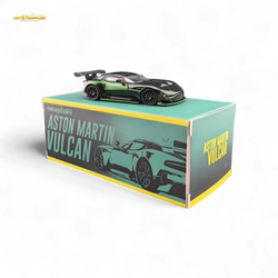 Fine Works64 Aston Martin Vulcan - Chameleon Green (2025 Foshan Convention and Exhibition) 1:64 (ONLINE ORDER ONLY)