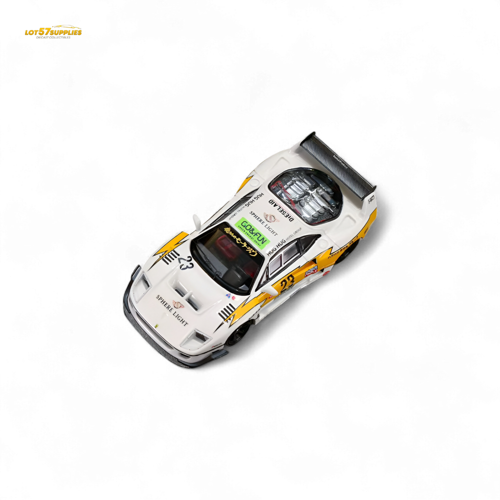 (Pre-Order) Ghost Player LBWK F40 - Yellow Flash #23 1:64 (ONLINE ORDER ONLY)