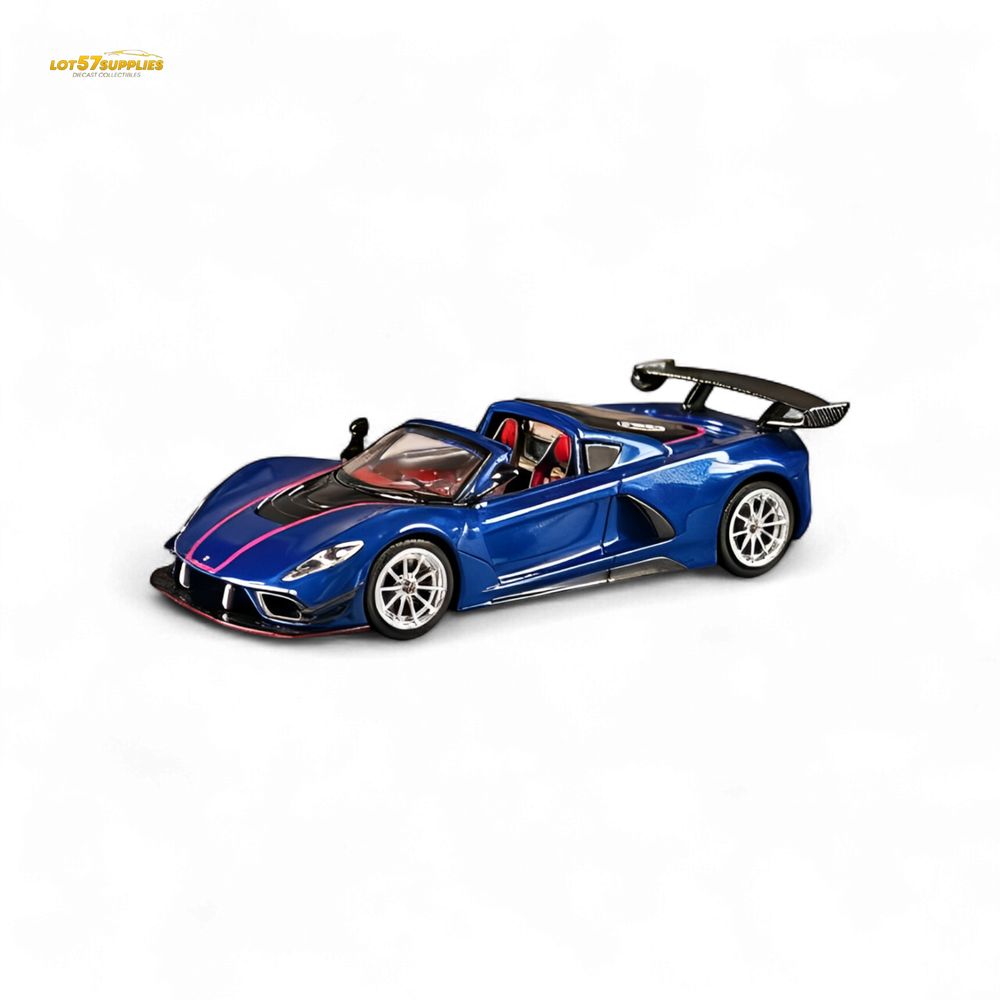 Rhino Model RM Hennessey Venom F5 - Blue 1:64 (ONLINE ORDER ONLY)