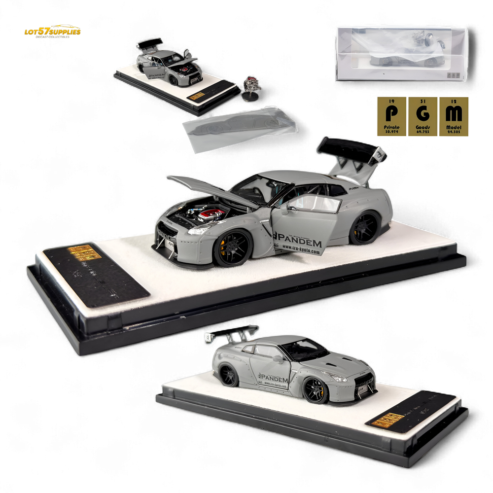 PGM Rocket Bunny R35 Combat Grey - Ordinary Version 1:64 (ONLINE ORDER ONLY)
