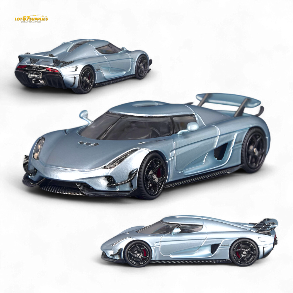 (Pre-Order) SC ART Regera - Glacier Blue 1:64 (ONLINE ORDER ONLY)