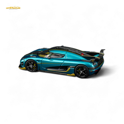 (Pre-Order) TPC Agera RS - Peacock Blue 1:64 (ONLINE ORDER ONLY)