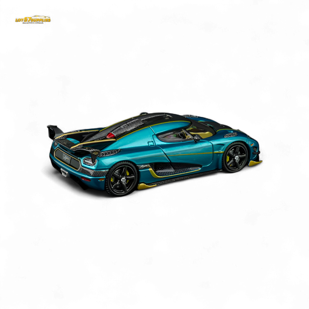 (Pre-Order) TPC Agera RS - Peacock Blue 1:64 (ONLINE ORDER ONLY)