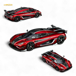 (Pre-Order) TPC Agera RS - Metallic Red 1:64 (ONLINE ORDER ONLY)