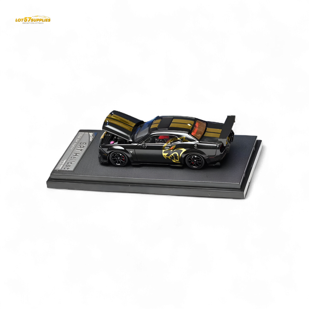 (Pre-Order) Stance Hunters Challenger SRT Hellcat - Midnight Eclipse 1:64 (ONLINE ORDER ONLY)