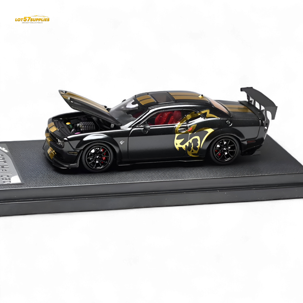 (Pre-Order) Stance Hunters Challenger SRT Hellcat - Midnight Eclipse 1:64 (ONLINE ORDER ONLY)