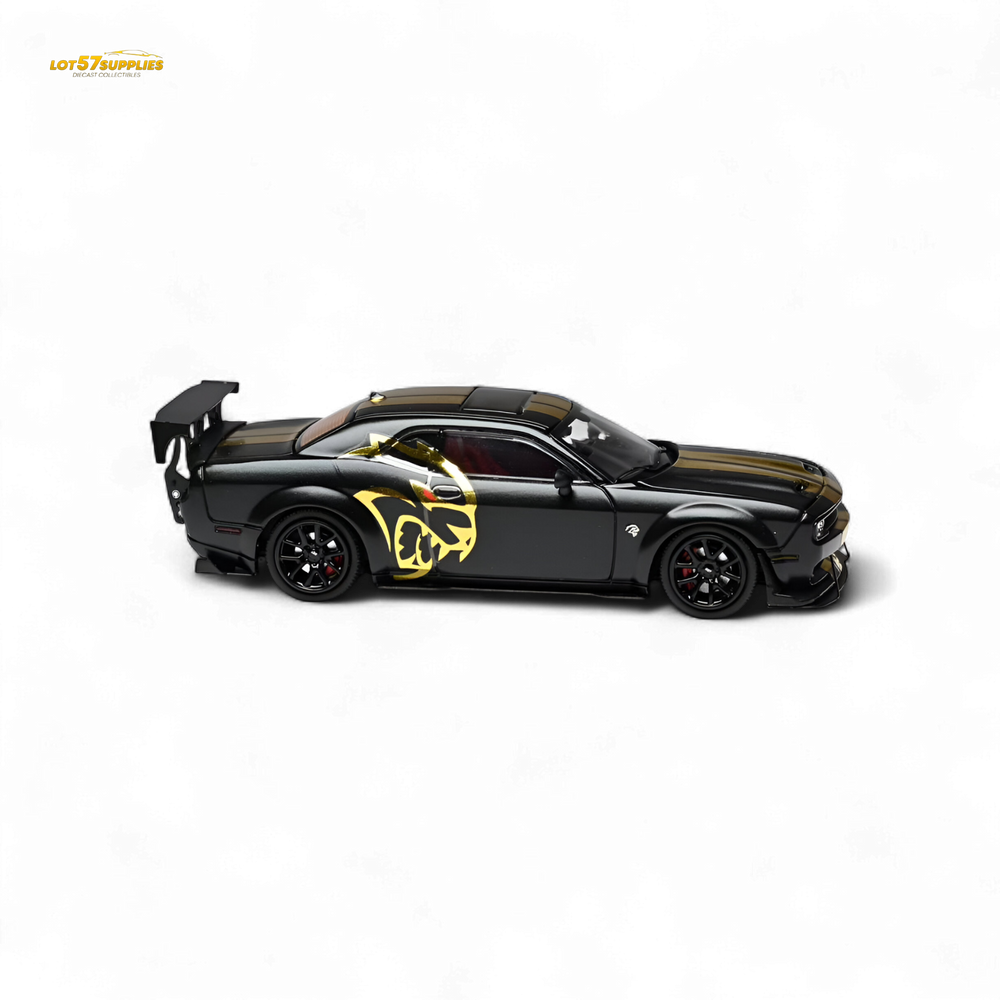(Pre-Order) Stance Hunters Challenger SRT Hellcat - Midnight Eclipse 1:64 (ONLINE ORDER ONLY)