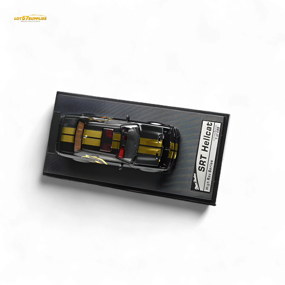 (Pre-Order) Stance Hunters Challenger SRT Hellcat - Midnight Eclipse 1:64 (ONLINE ORDER ONLY)