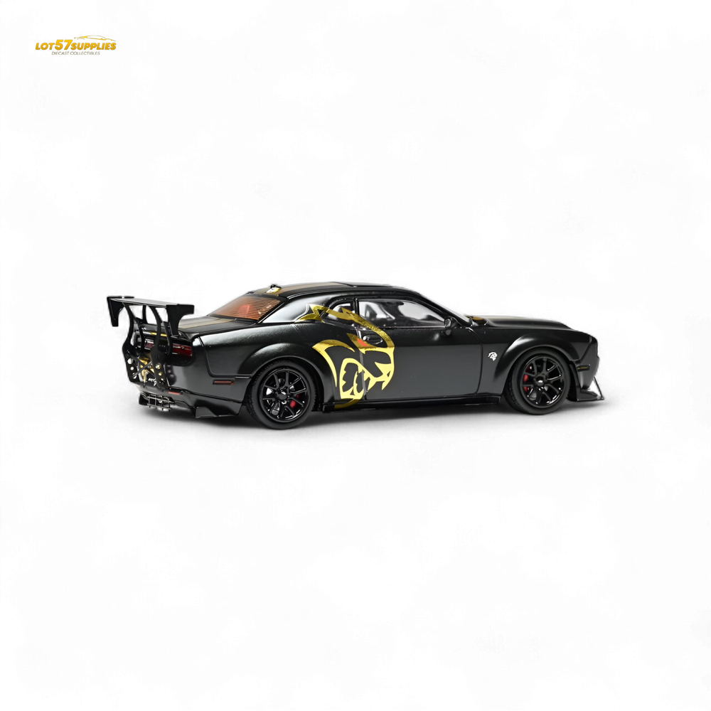 (Pre-Order) Stance Hunters Challenger SRT Hellcat - Midnight Eclipse 1:64 (ONLINE ORDER ONLY)