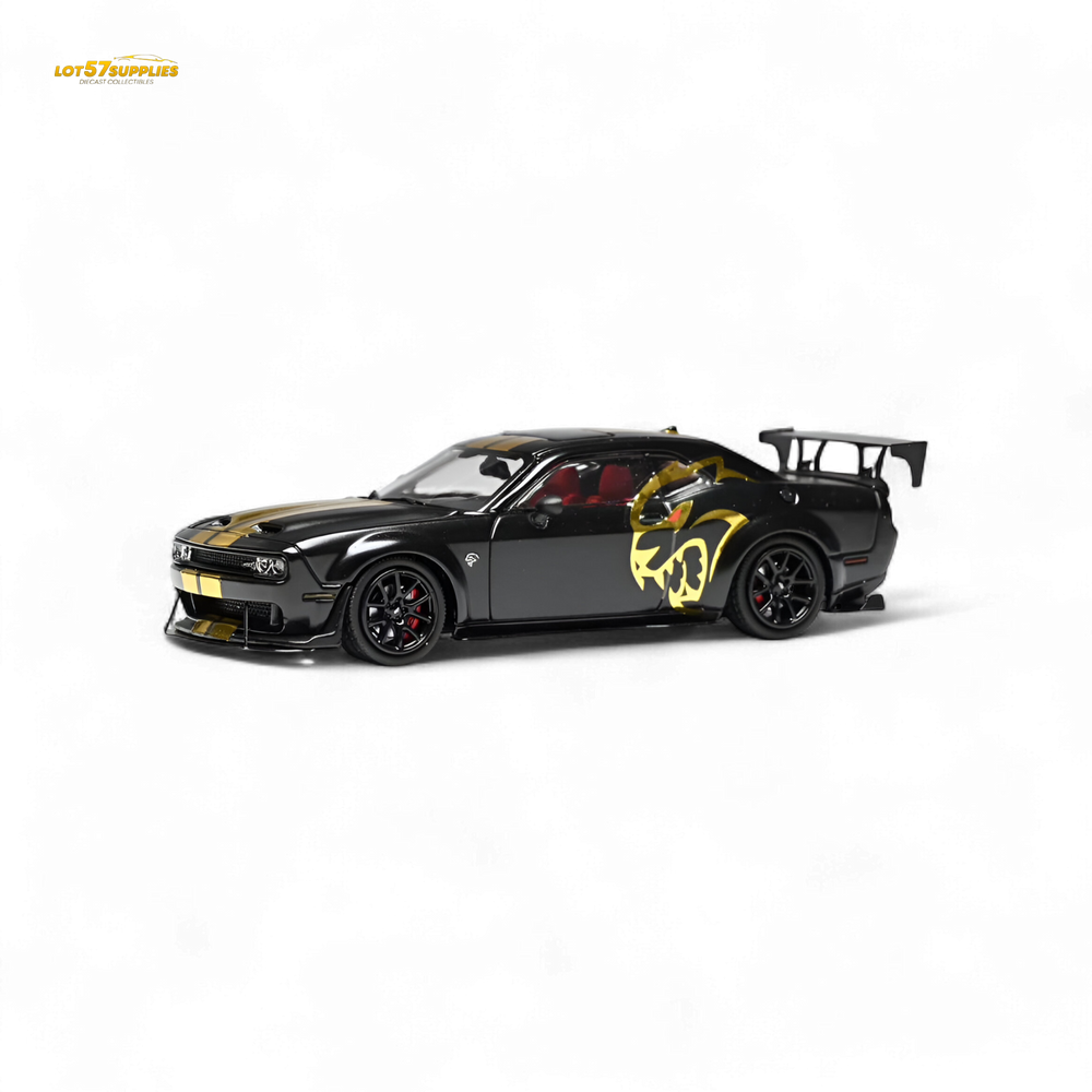 (Pre-Order) Stance Hunters Challenger SRT Hellcat - Midnight Eclipse 1:64 (ONLINE ORDER ONLY)
