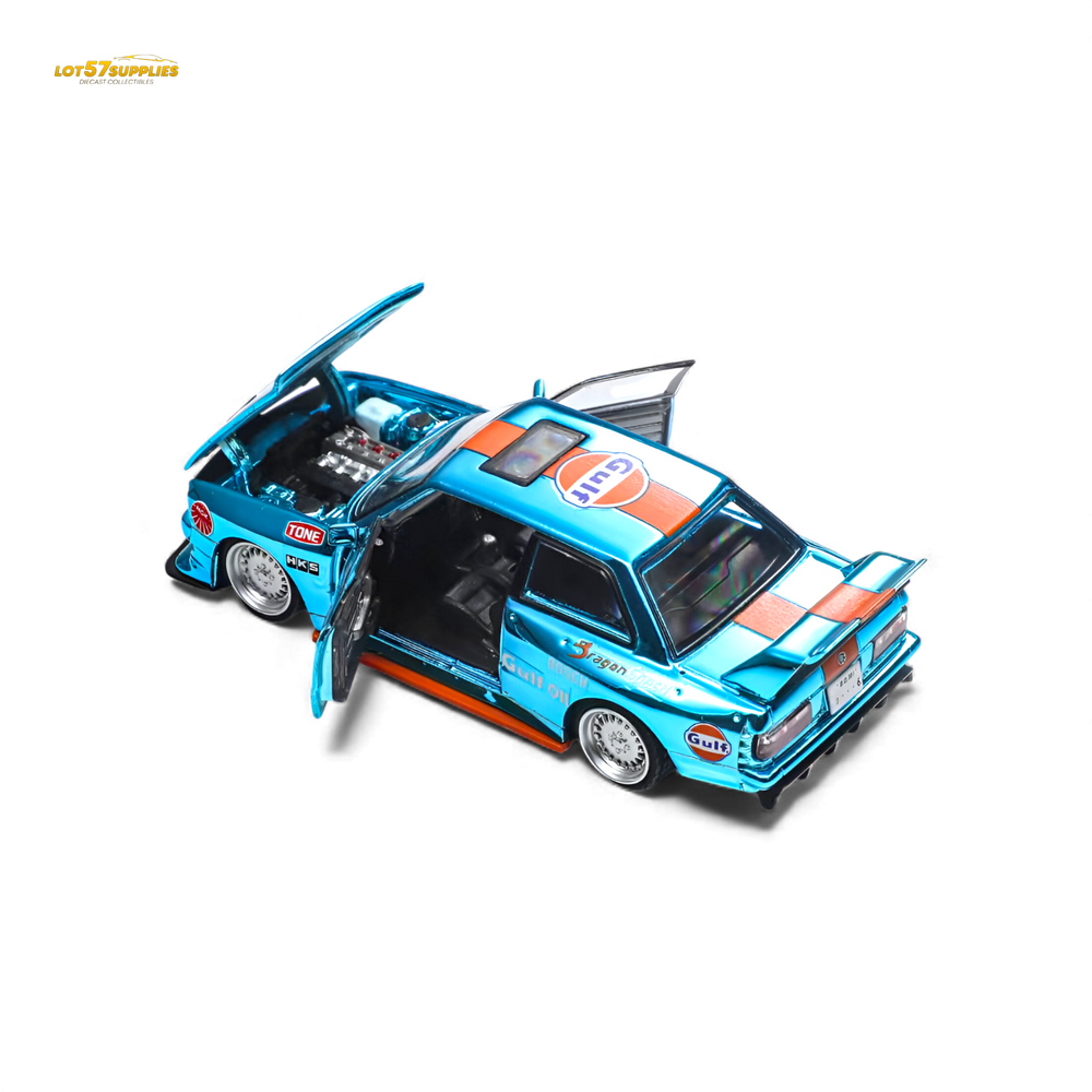 (Pre-Order) Demon King Auto BMW E30 - Gulf 1:64 (ONLINE ORDER ONLY)