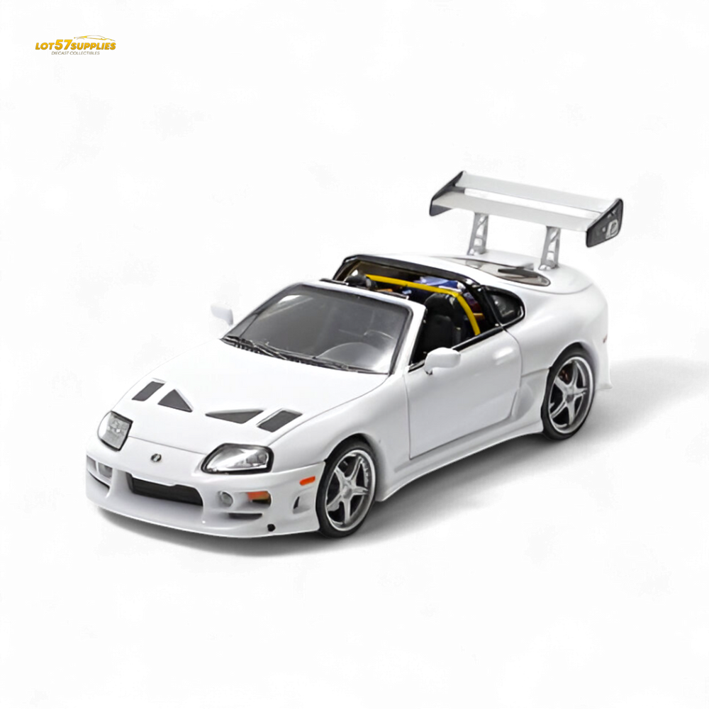 (Pre-Order) Fast Speed Supra Targa - White 1:64 (ONLINE ORDER ONLY)