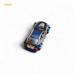 (Pre-Order) Ghost Player BMW E46 M3 GTR - Silver Blue Classic NFS Livery 1:64 (ONLINE ORDER ONLY)
