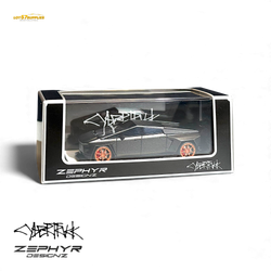 Error404 Tesla Cybertruck Custom Widebody Lowered - Matte Gray 1:64 (ONLINE ORDER ONLY)