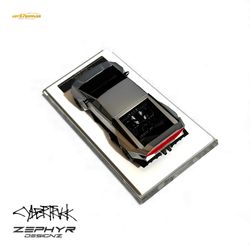 Error404 Tesla Cybertruck Custom Widebody Lowered - Silver 1:64 (ONLINE ORDER ONLY)