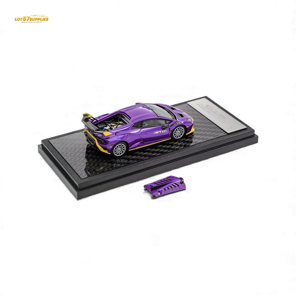 (Pre-Order) LCD Lamborghini Huracan STO - Purple 1:64 (ONLINE ORDER ONLY)