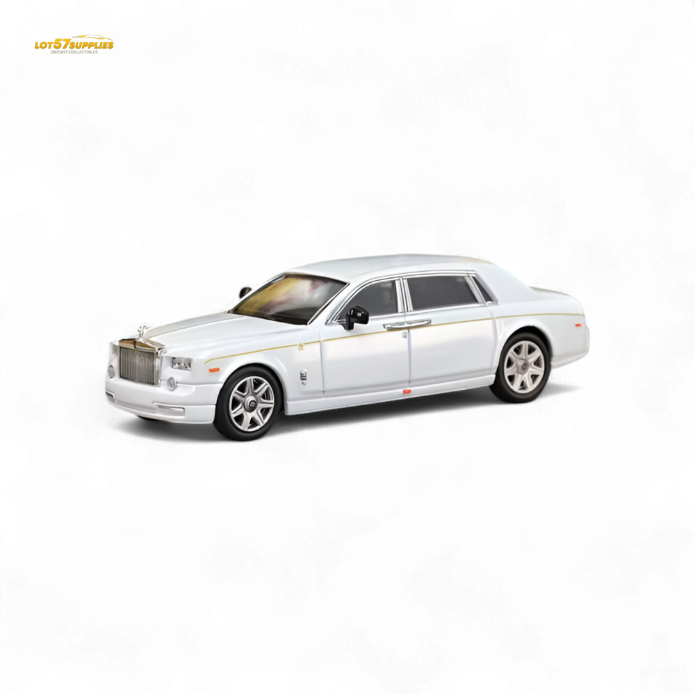 (Pre-Order) Street Weapon SW Rolls-Royce Phantom VII - White 1:64 (ONLINE ORDER ONLY)