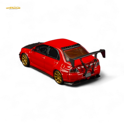 (Pre-Order) Findclassically Mitsubishi 9th Generation - Red - Carbon Hood 1:64 (ONLINE ORDER ONLY)
