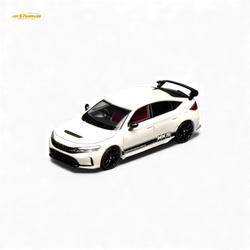 (Pre-Order) Motorhelix Civic Type R FL5 - HKS White 1:64 (ONLINE ORDER ONLY)