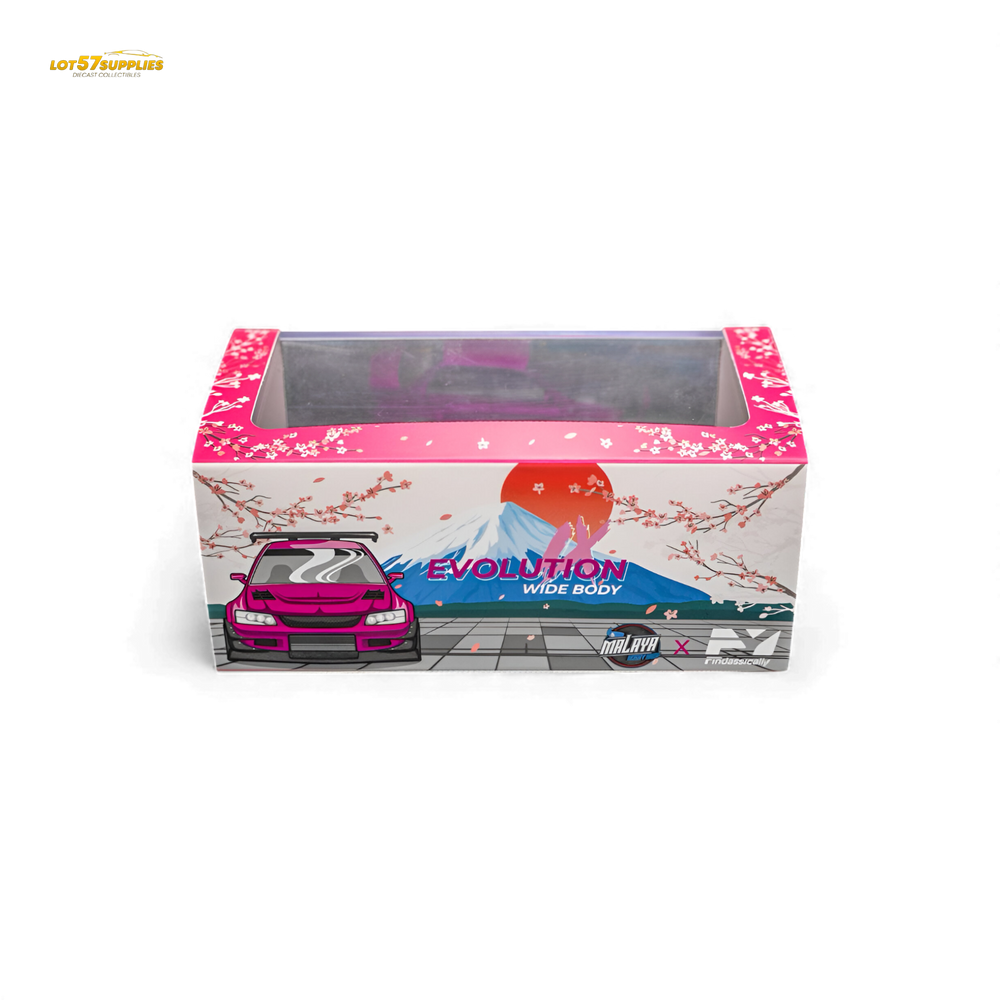 (Pre-Order) Findclassically Mitsubishi 9th Generation - Flash Pink 1:64 (ONLINE ORDER ONLY)