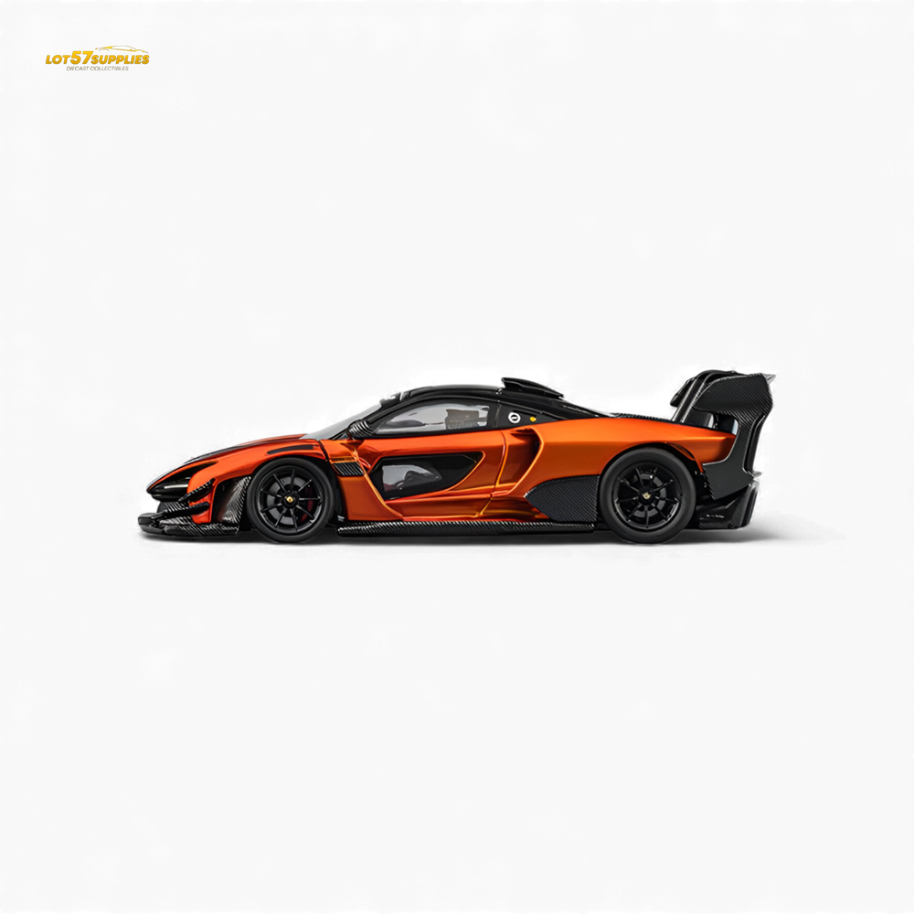 (Pre-Order) CM Model McLaren Senna GTR - Volcano Orange 1:64 (ONLINE ORDER ONLY)