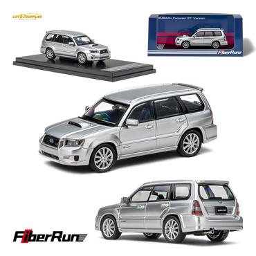 (Pre-Order) Fiberrun Subaru Forester - Silver 1:64 (ONLINE ORDER ONLY)