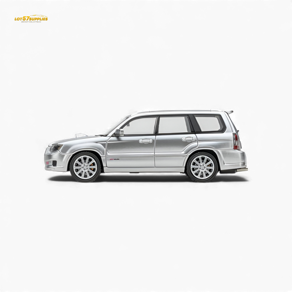 (Pre-Order) Fiberrun Subaru Forester - Silver 1:64 (ONLINE ORDER ONLY)