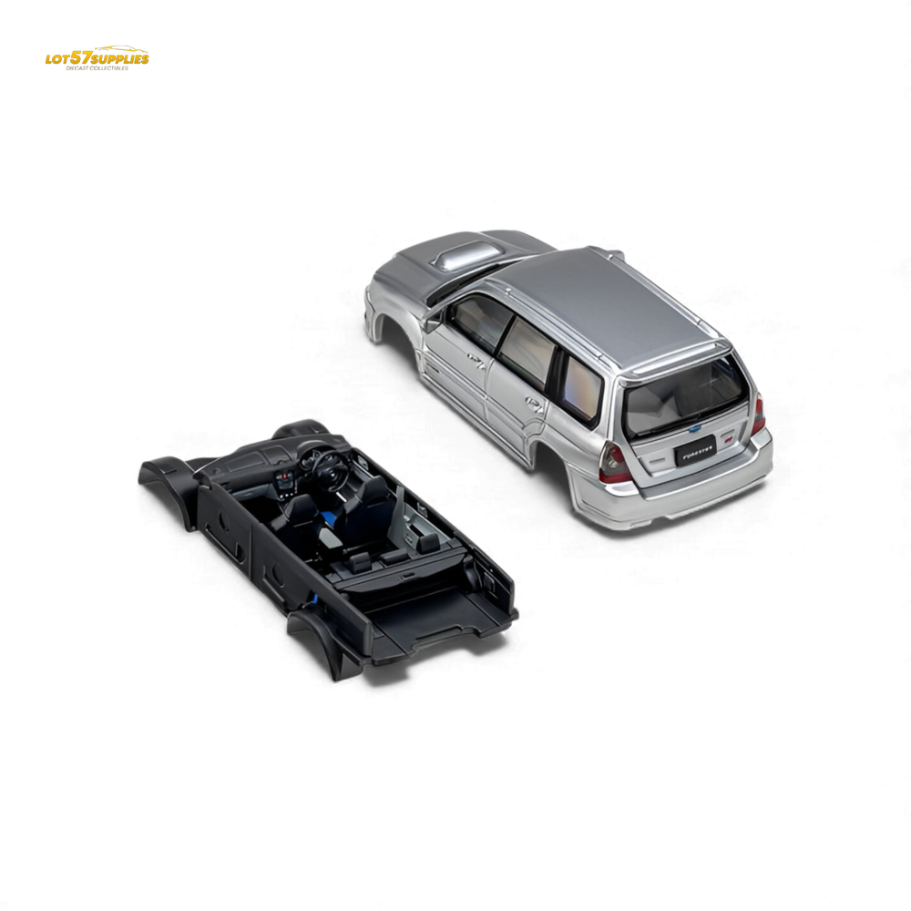 (Pre-Order) Fiberrun Subaru Forester - Silver 1:64 (ONLINE ORDER ONLY)