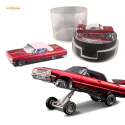 (Pre-Order) Fine Works64 Chevrolet Impala - Transparent Red Luxury - 1:64 (ONLINE ORDER ONLY)