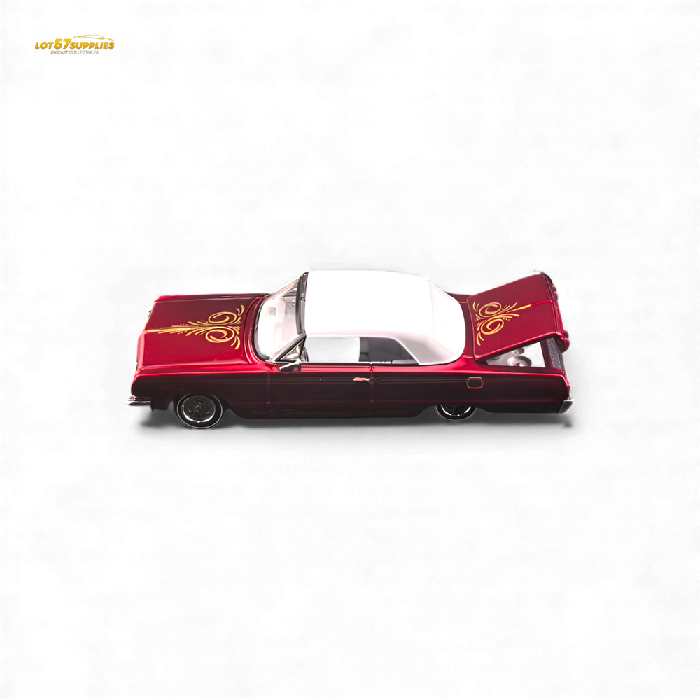 (Pre-Order) Fine Works64 Chevrolet Impala - Transparent Red Ordinary - 1:64 (ONLINE ORDER ONLY)