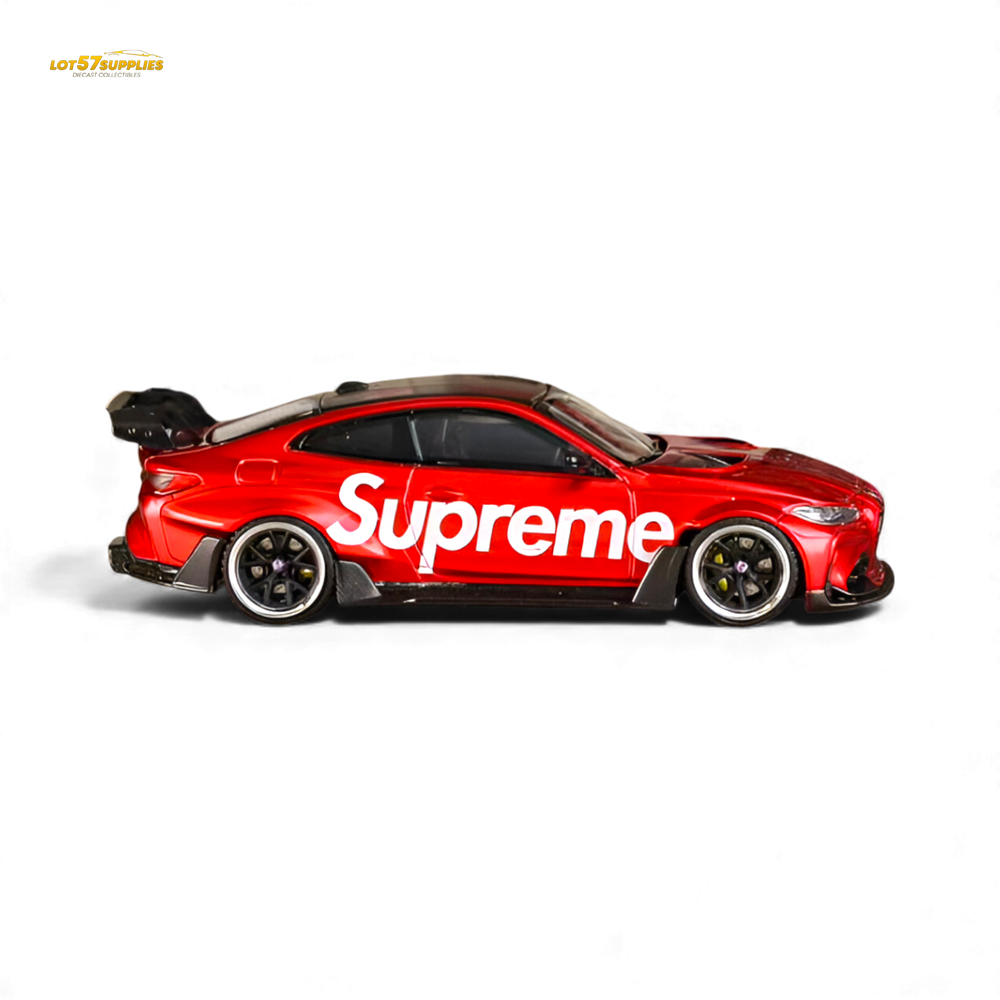 (Pre-Order) Ghost Player BMW G82 M4 Wide-Body Modified - Supreme 1:64 (ONLINE ORDER ONLY)