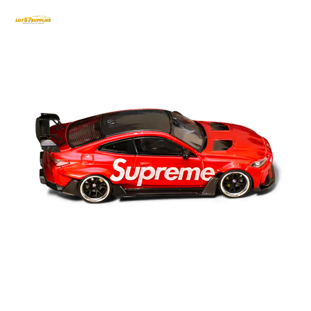 (Pre-Order) Ghost Player BMW G82 M4 Wide-Body Modified - Supreme 1:64 (ONLINE ORDER ONLY)