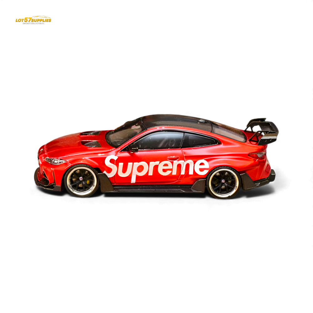 (Pre-Order) Ghost Player BMW G82 M4 Wide-Body Modified - Supreme 1:64 (ONLINE ORDER ONLY)