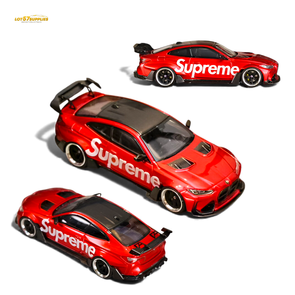 (Pre-Order) Ghost Player BMW G82 M4 Wide-Body Modified - Supreme 1:64 (ONLINE ORDER ONLY)