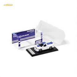 (Pre-Order) GCD Dodge RAM SRT-10 - White Blue Stripe (LHD) 1:64 (ONLINE ORDER ONLY)