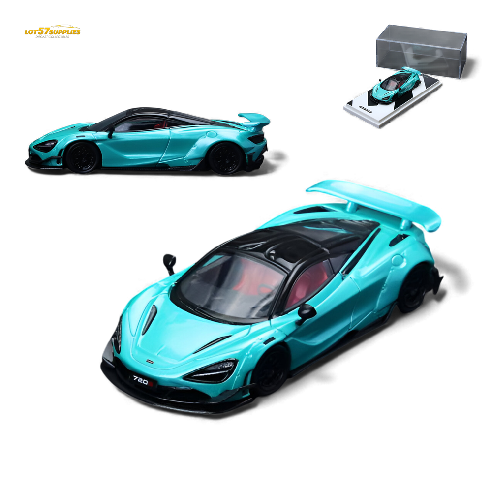 (Pre-Order) SC McLaren 720S - Cyan Blue 1:64 (ONLINE ORDER ONLY)