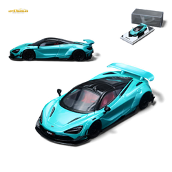 (Pre-Order) SC McLaren 720S - Cyan Blue 1:64 (ONLINE ORDER ONLY)