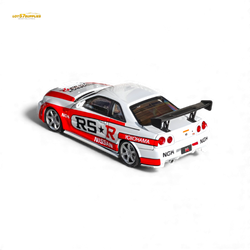 (Pre-Order) Fuji Skyline R34 GT-R Nismo Z-Tune - White RSR 1:64 (ONLINE ORDER ONLY)
