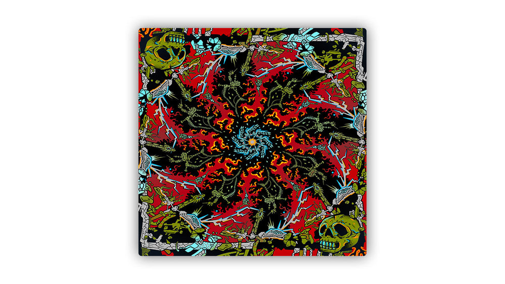 Wheel of Fire 2 Player Cloth Playmat (ONLINE ORDER ONLY)