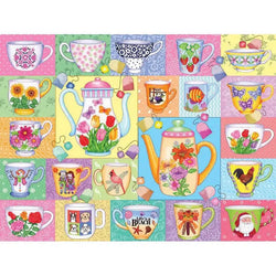 Which Cup? 275 Large Piece Jigsaw Puzzle Cobble Hill (ONLINE ORDER ONLY)