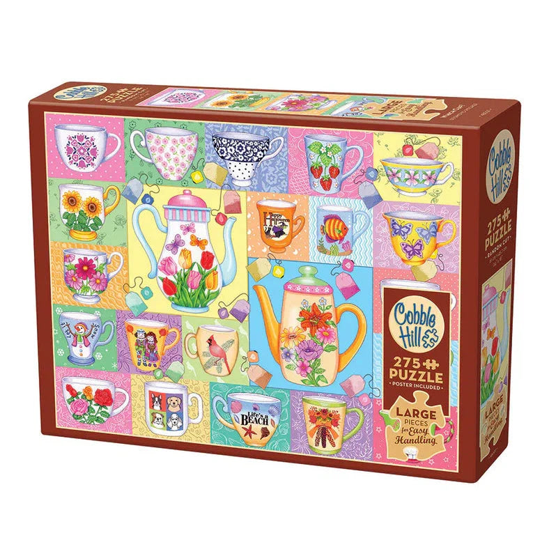Which Cup? 275 Large Piece Jigsaw Puzzle Cobble Hill (ONLINE ORDER ONLY)